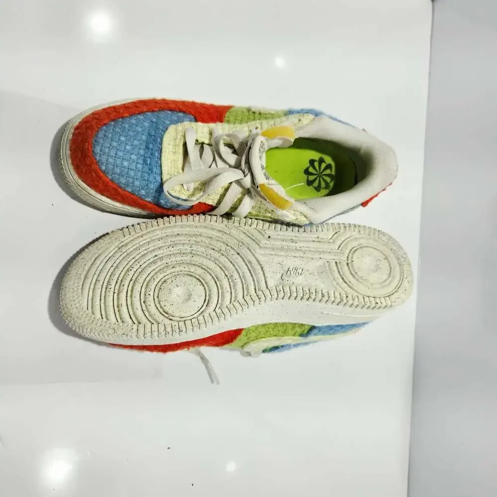 Nike Air Force 1 Low LV8 Hemp Size 7Y Multicolor